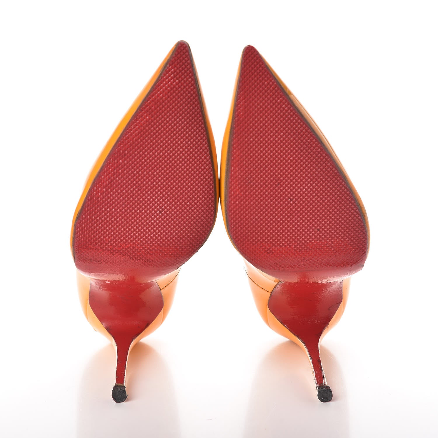 Christian Louboutin Patent So Kate 120 Pumps 38 Orange 7 of 17