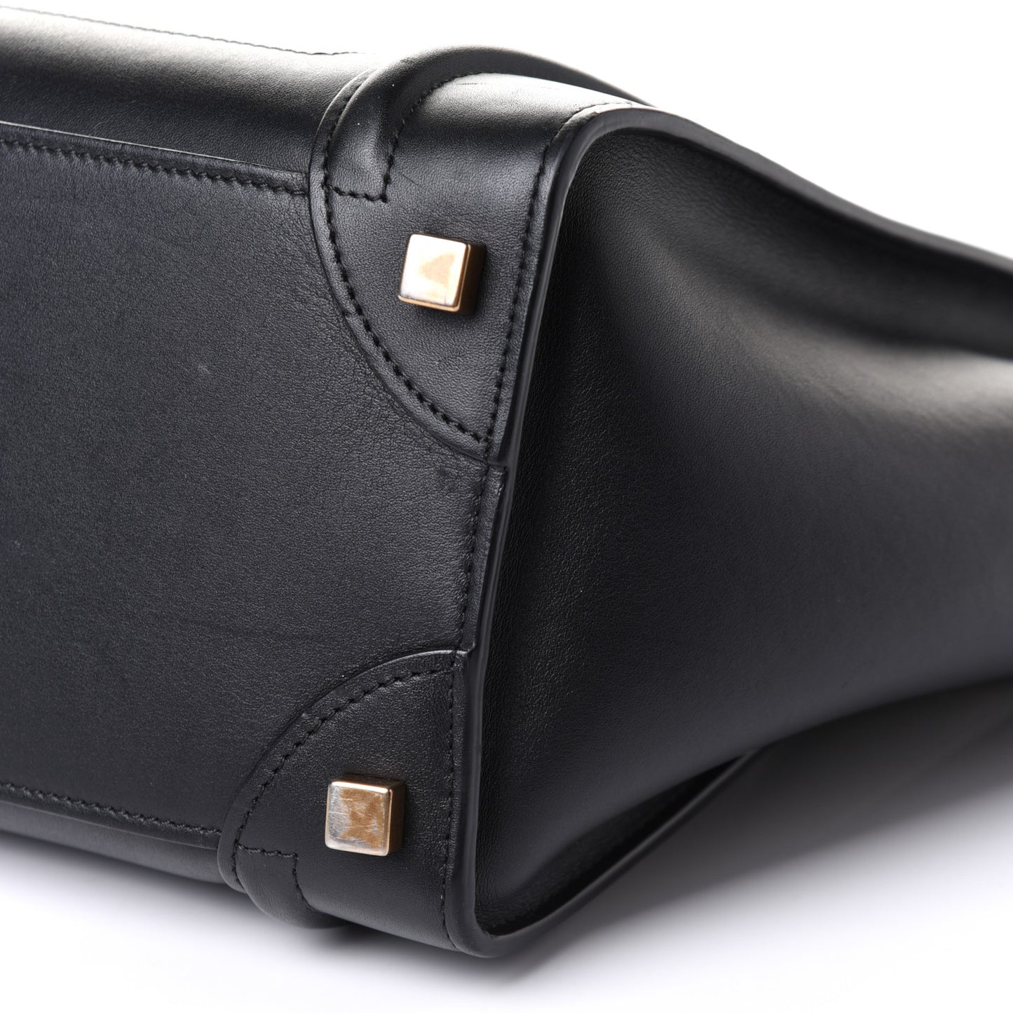 Smooth Calfskin Micro Luggage Black