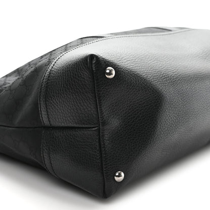 Gucci Monogram Large Business Tote Black 9 of 10