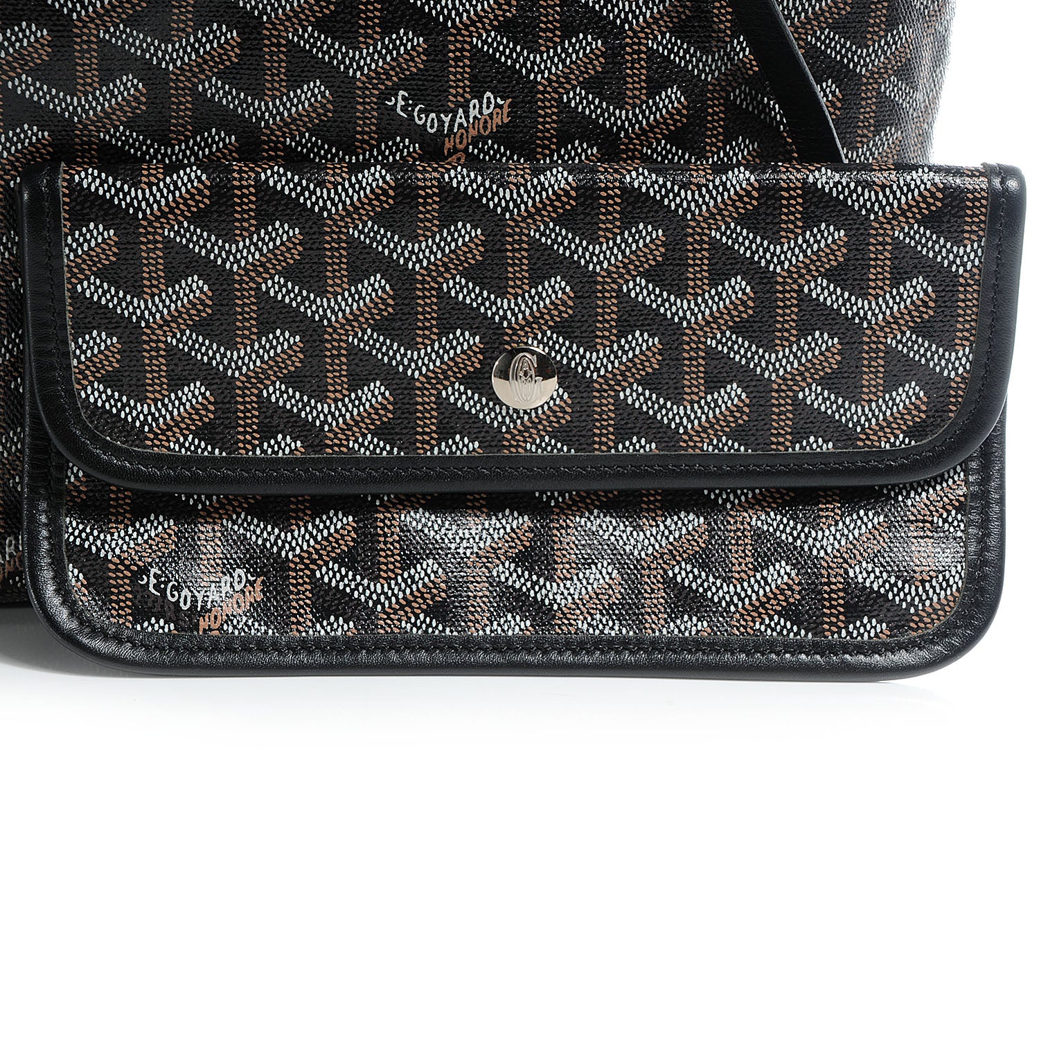 Goyard Goyardine Saint Louis PM Black 8 of 8