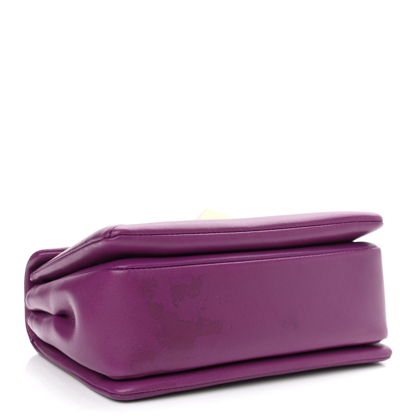 Nappa One Stud Chain Clutch Prune