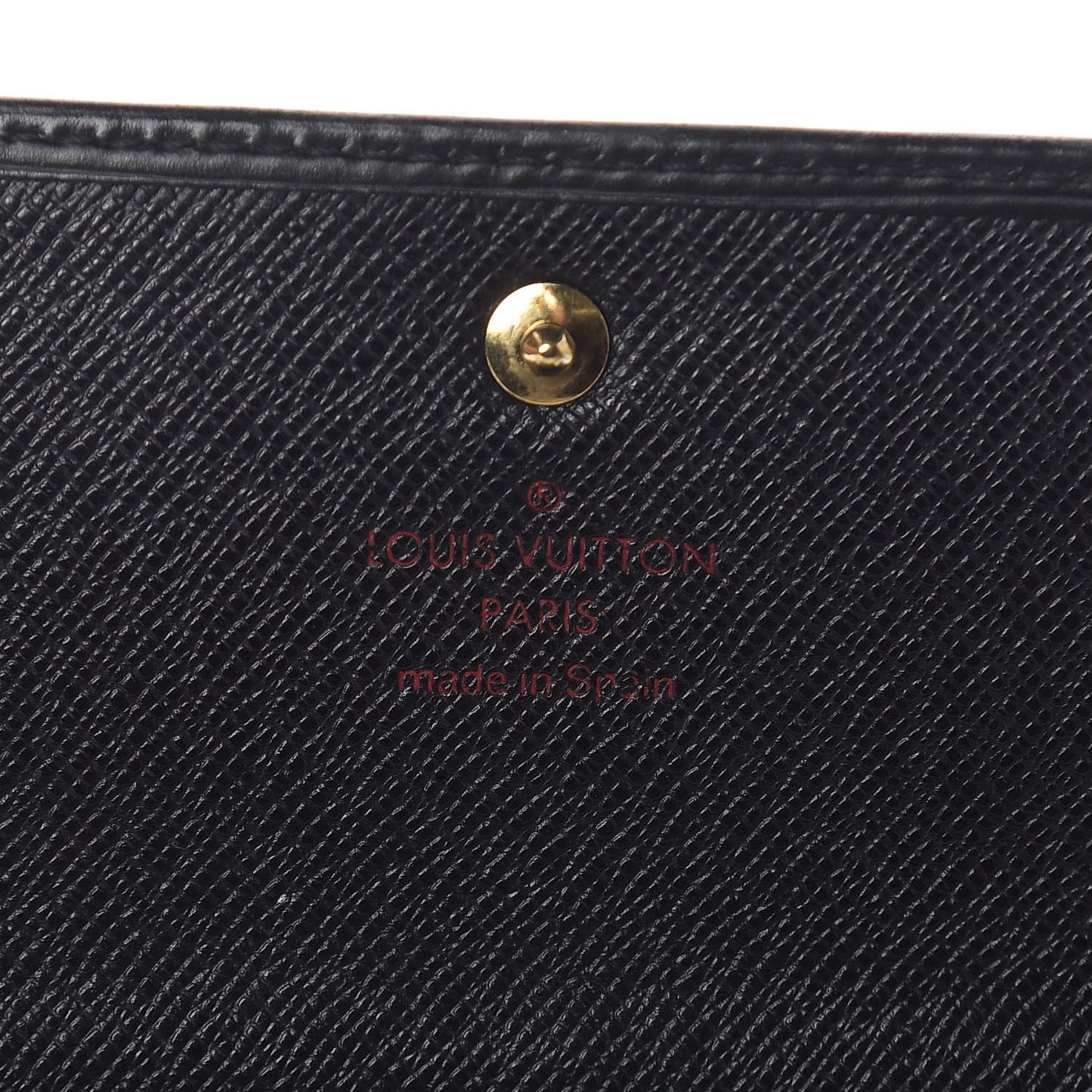 Epi Porte Tresor International Wallet Black