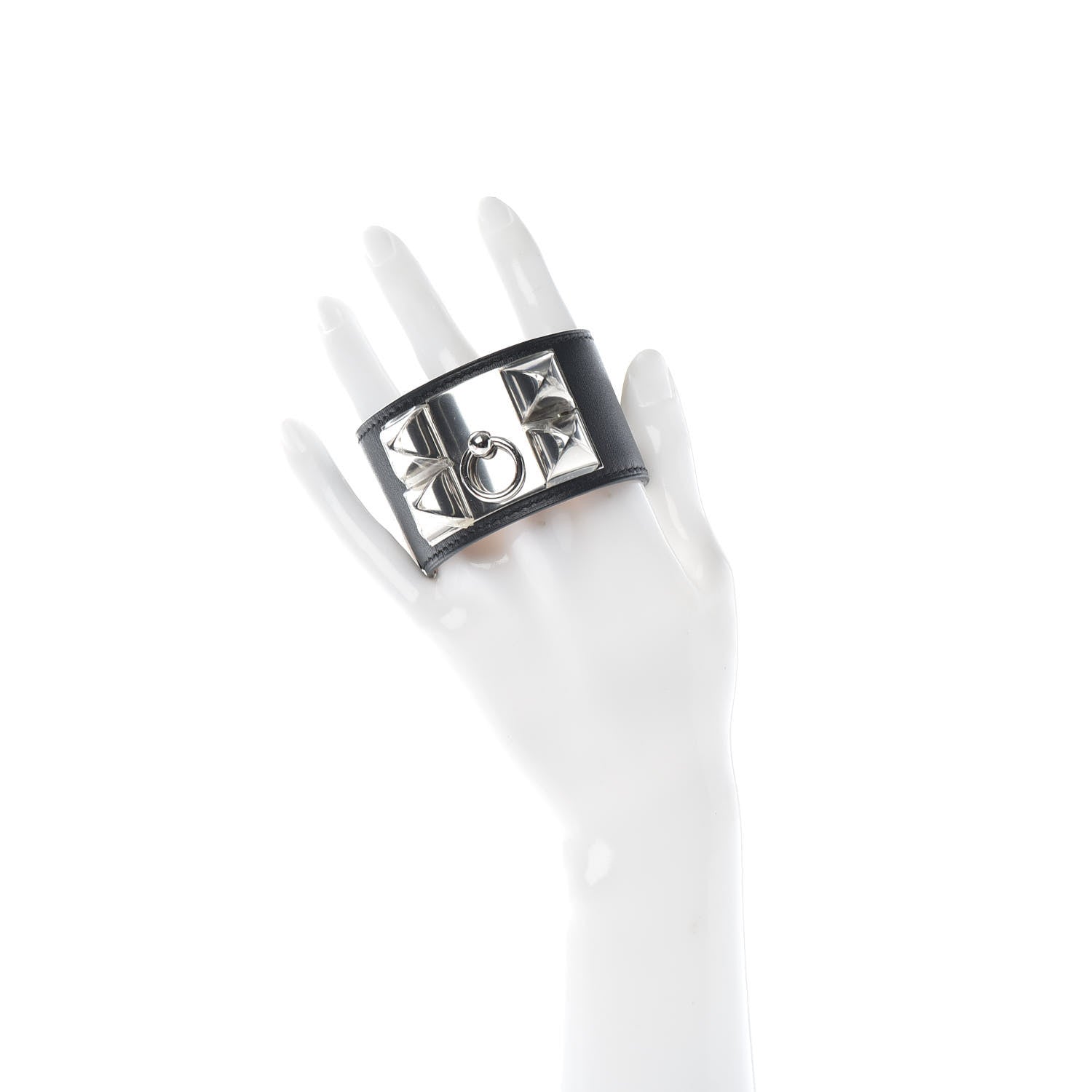 Hermes Chamonix Collier De Chien CDC Bracelet S Black 2 of 5