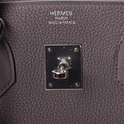 Hermes Togo Birkin 35 Etain 24 of 32