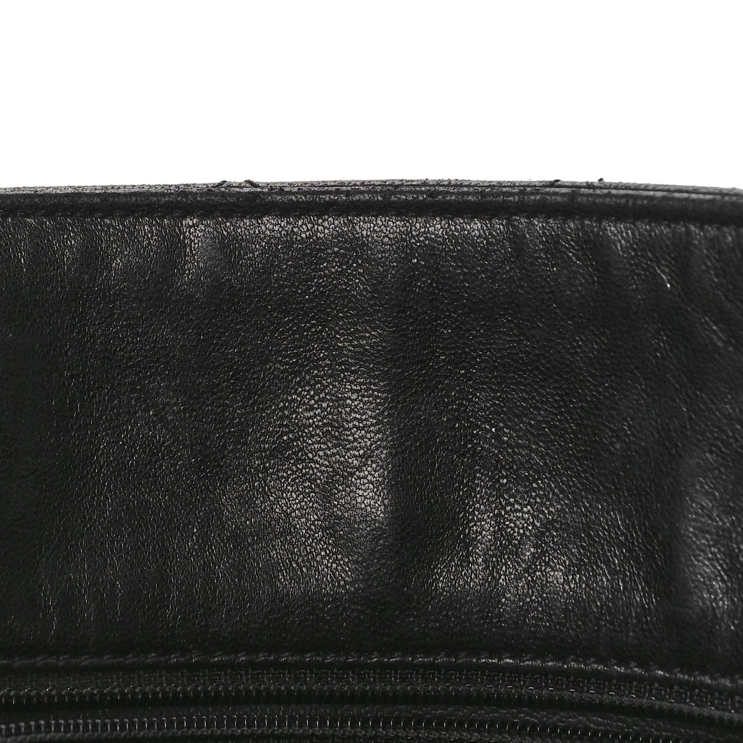 Lambskin Quilted Shoulder Bag Black