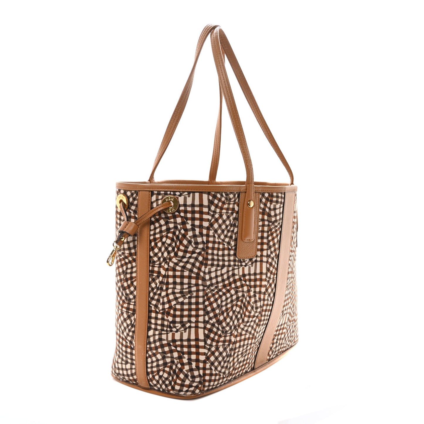 Visetos Medium Liz Reversible Shopper Tote Cognac