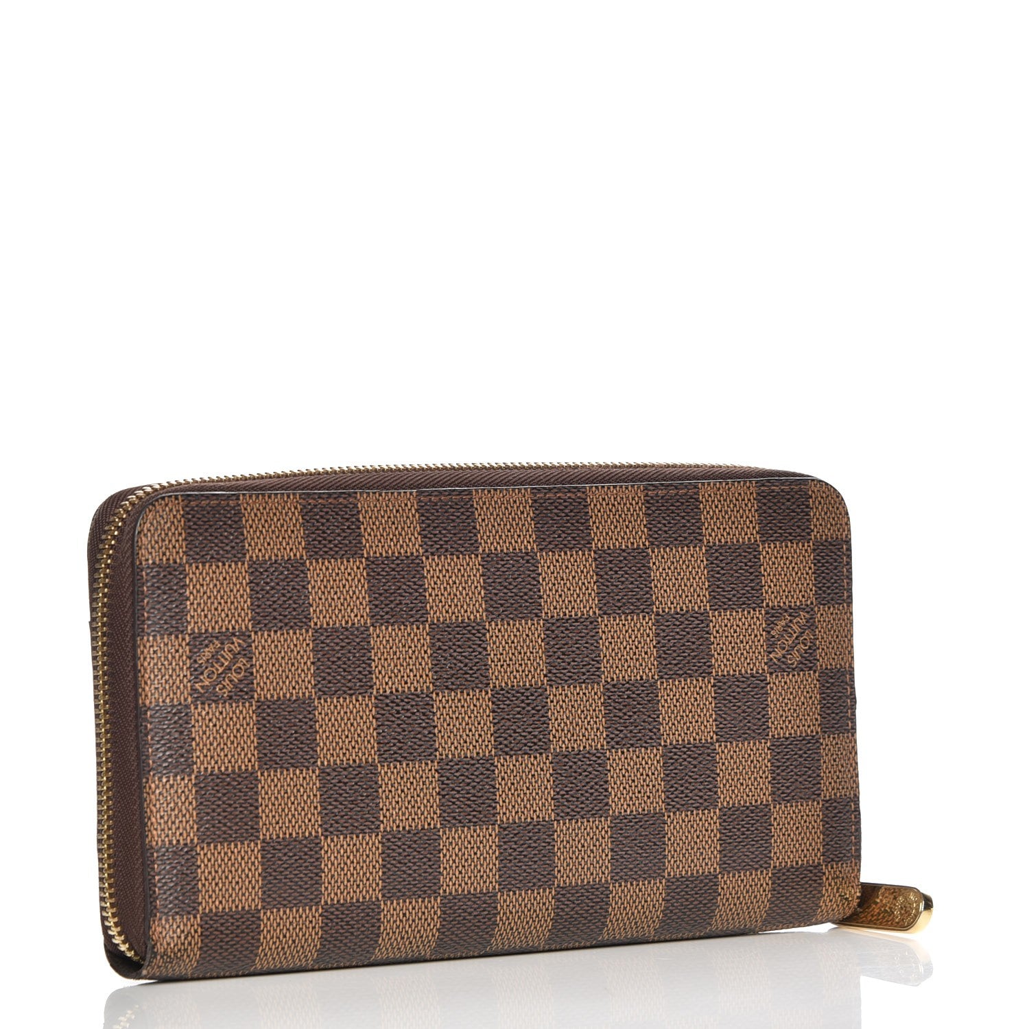 Louis Vuitton Damier Ebene Zippy Organizer Wallet 3 of 8