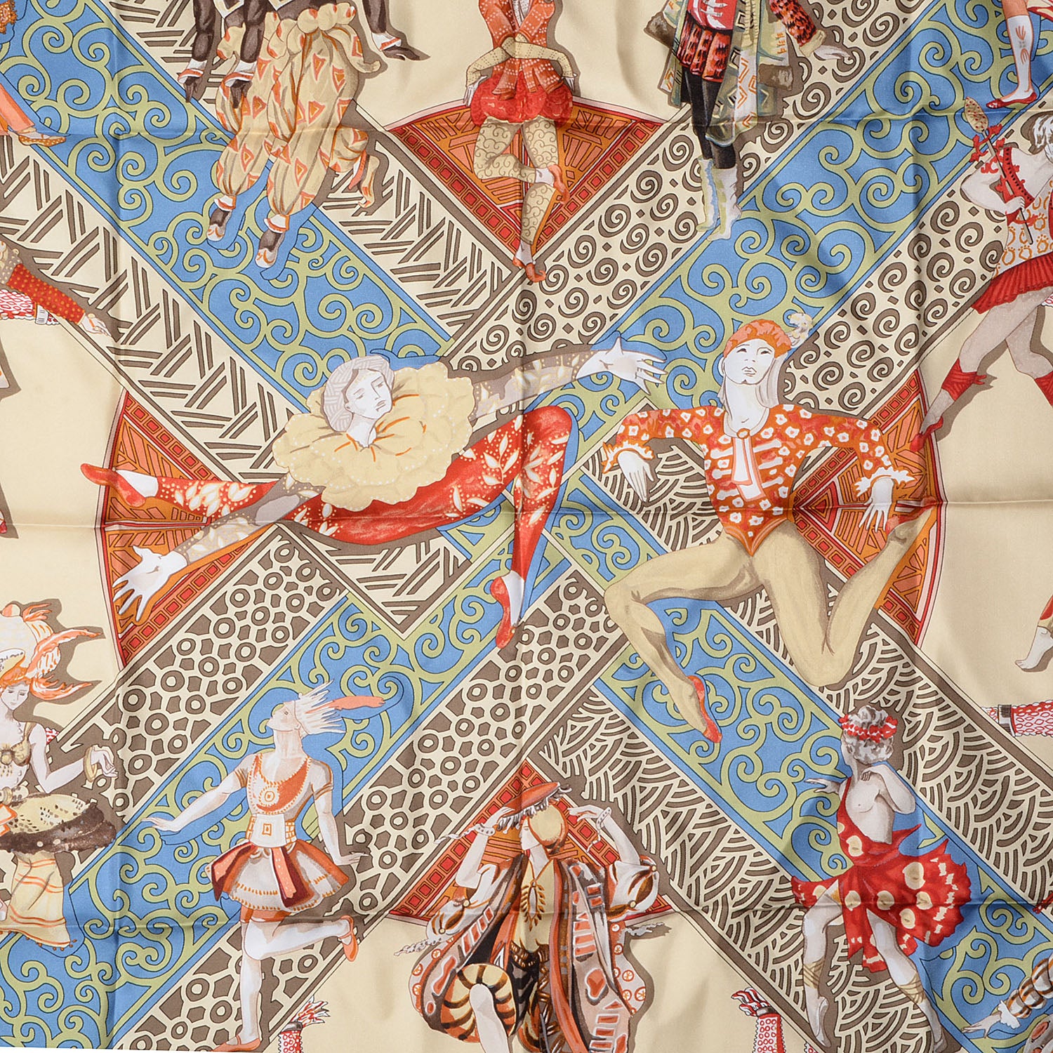 Hermes Silk Les Ballets Russes Scarf 90 1 of 6