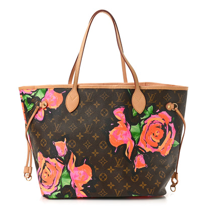 Louis Vuitton LOUIS VUITTON Monogram Roses Neverfull MM 1 of 9