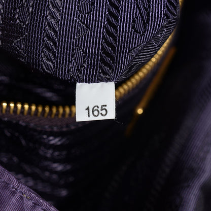 Prada Tessuto Nylon Quilted Tote Viola 8 of 9