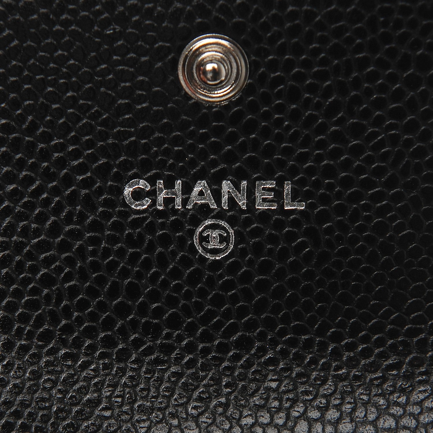 Chanel Caviar Quilted Flap Card Holder Black 6 of 8