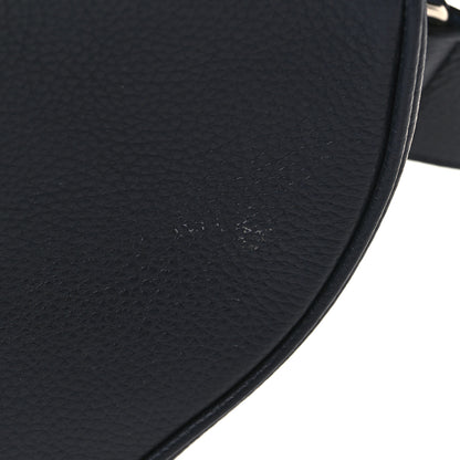 Christian Dior Grained Calfskin Mens Saddle Bag Navy Blue 11 of 12