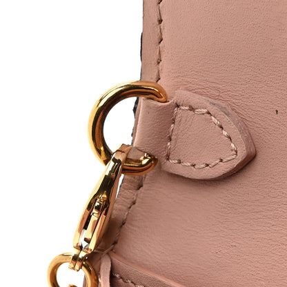 Louis Vuitton Damier Ebene Croisette Chain Wallet Rose Ballerine 12 of 12