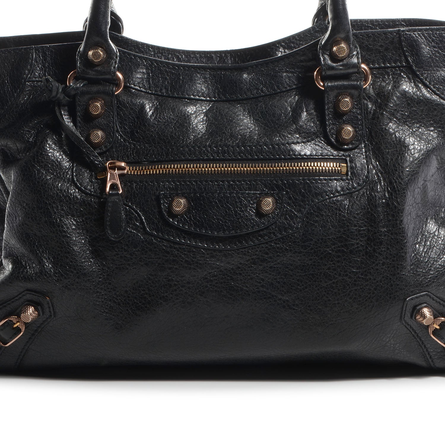 Balenciaga Agneau Giant 12 Rose Gold Hardware City Black 5 of 10
