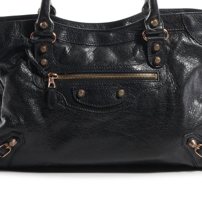 Balenciaga Agneau Giant 12 Rose Gold Hardware City Black 5 of 10