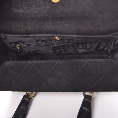 Chanel Iridescent Caviar Quilted Tote Black 5 of 9