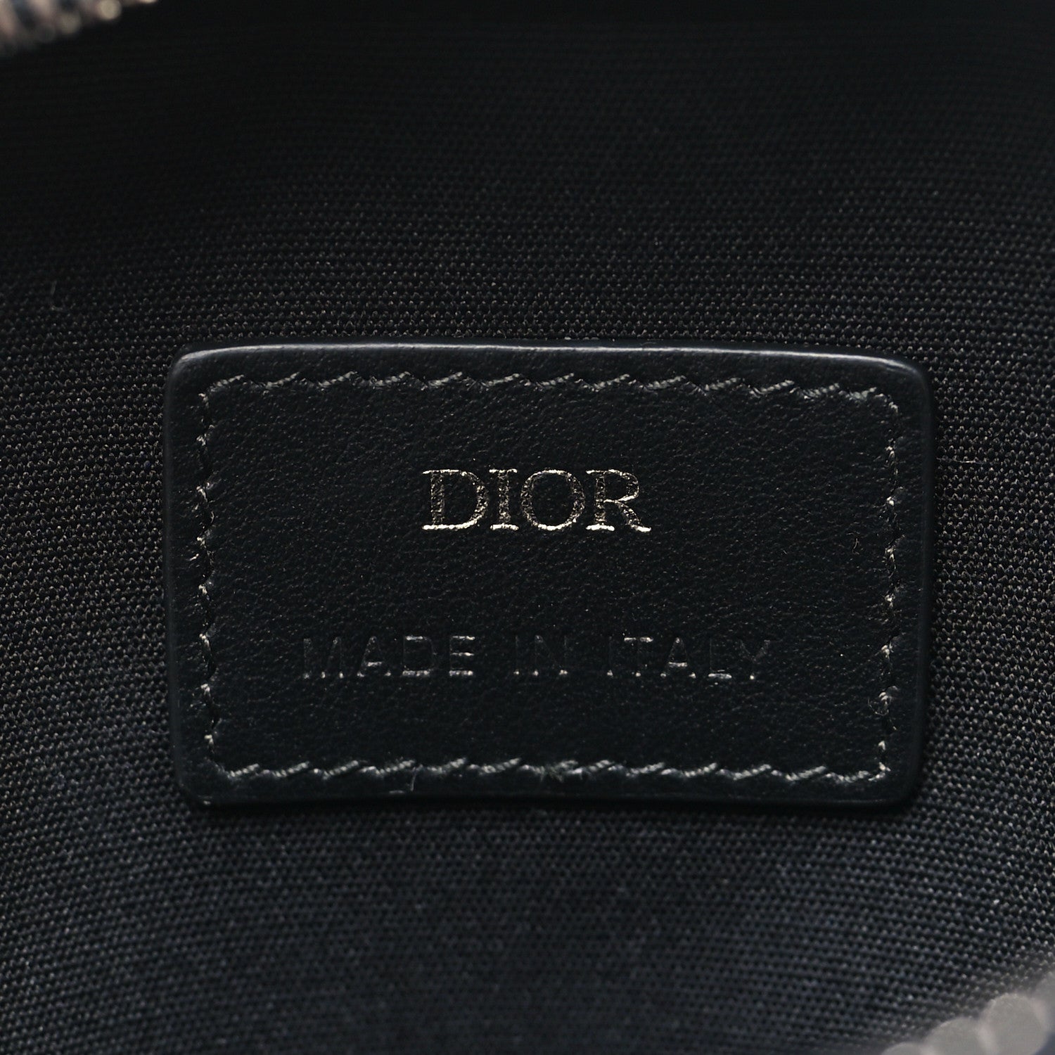 Christian Dior Oblique Micro Rider Pouch Blue 6 of 10