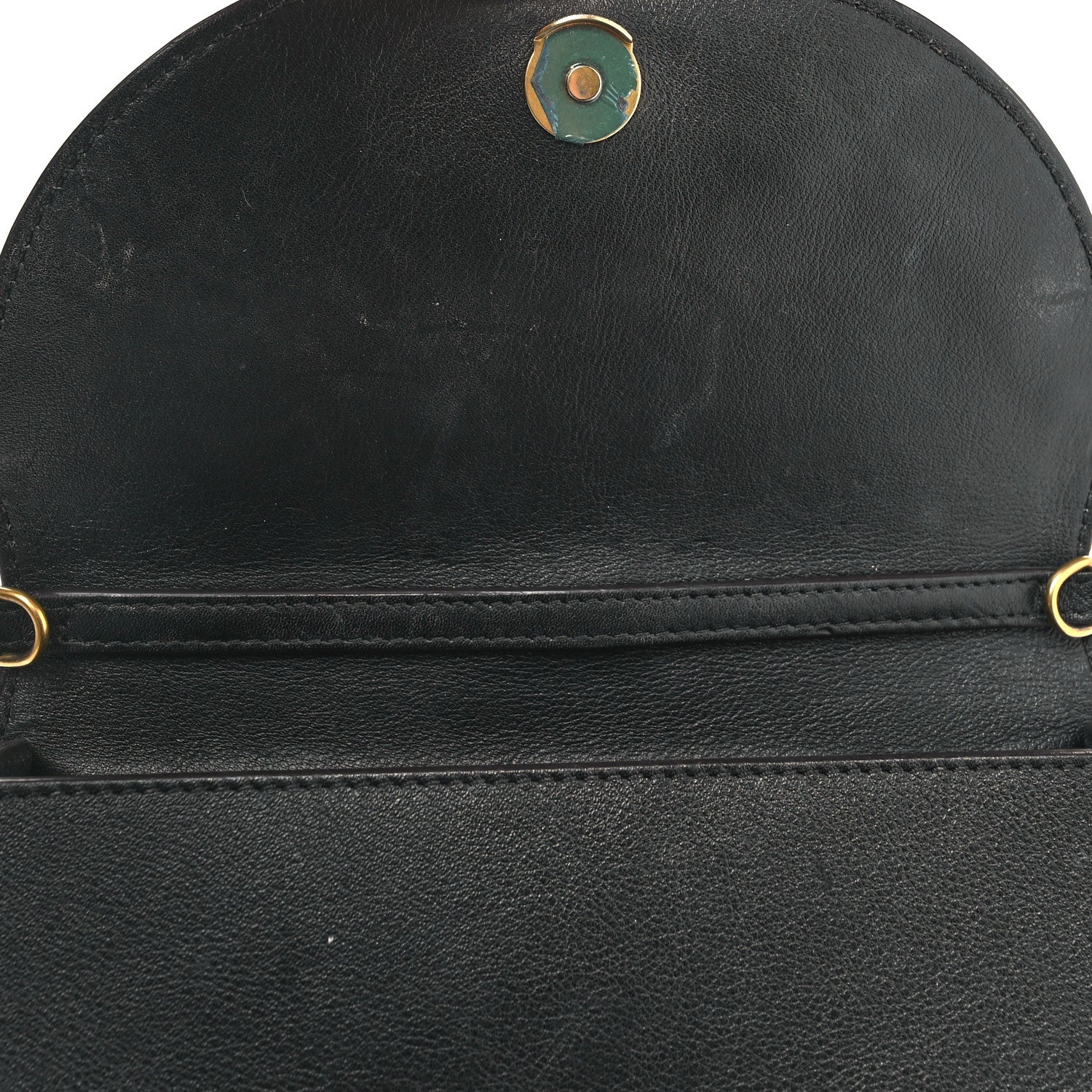 Chloe Calfskin Small Nile Bracelet Minaudiere Bag Black 10 of 10