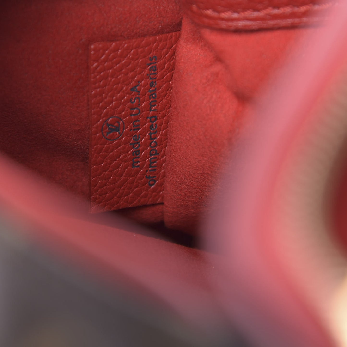 Monogram Pallas BB Cherry