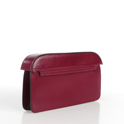 Gucci Regent Calfskin Lady Lock Small Briefcase Clutch Purple Wine 3 of 7