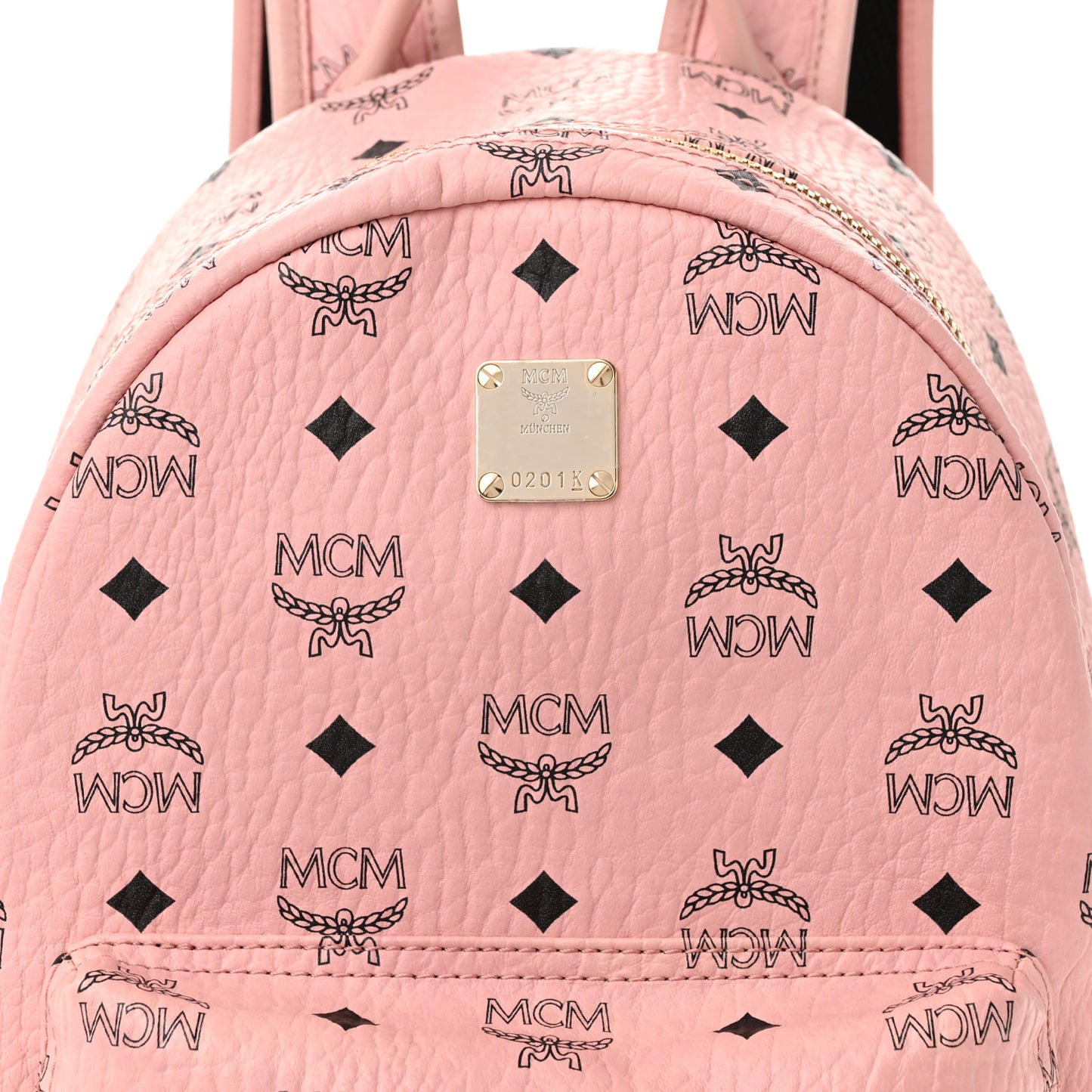 Visetos Small Side Stud Stark Backpack Soft Pink