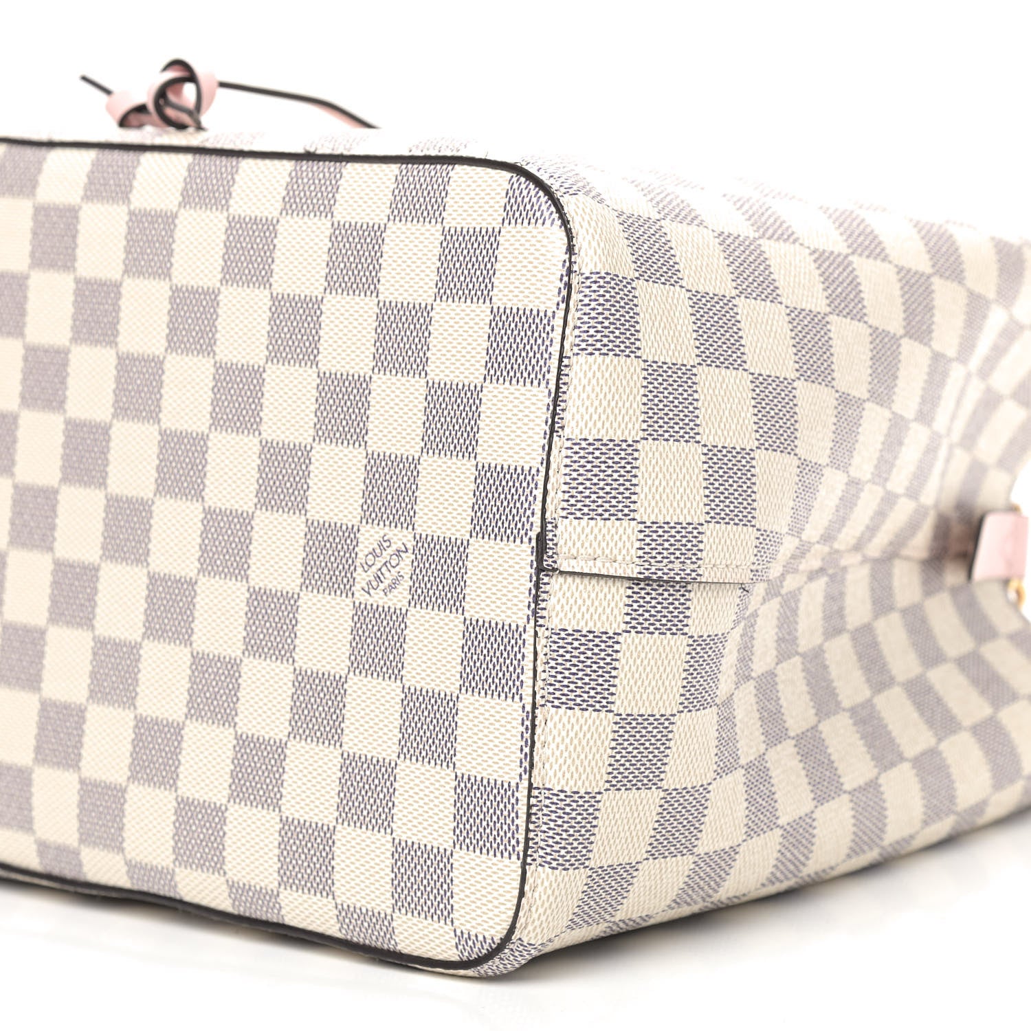 Louis Vuitton Damier Azur Neonoe MM Eau De Rose 8 of 8