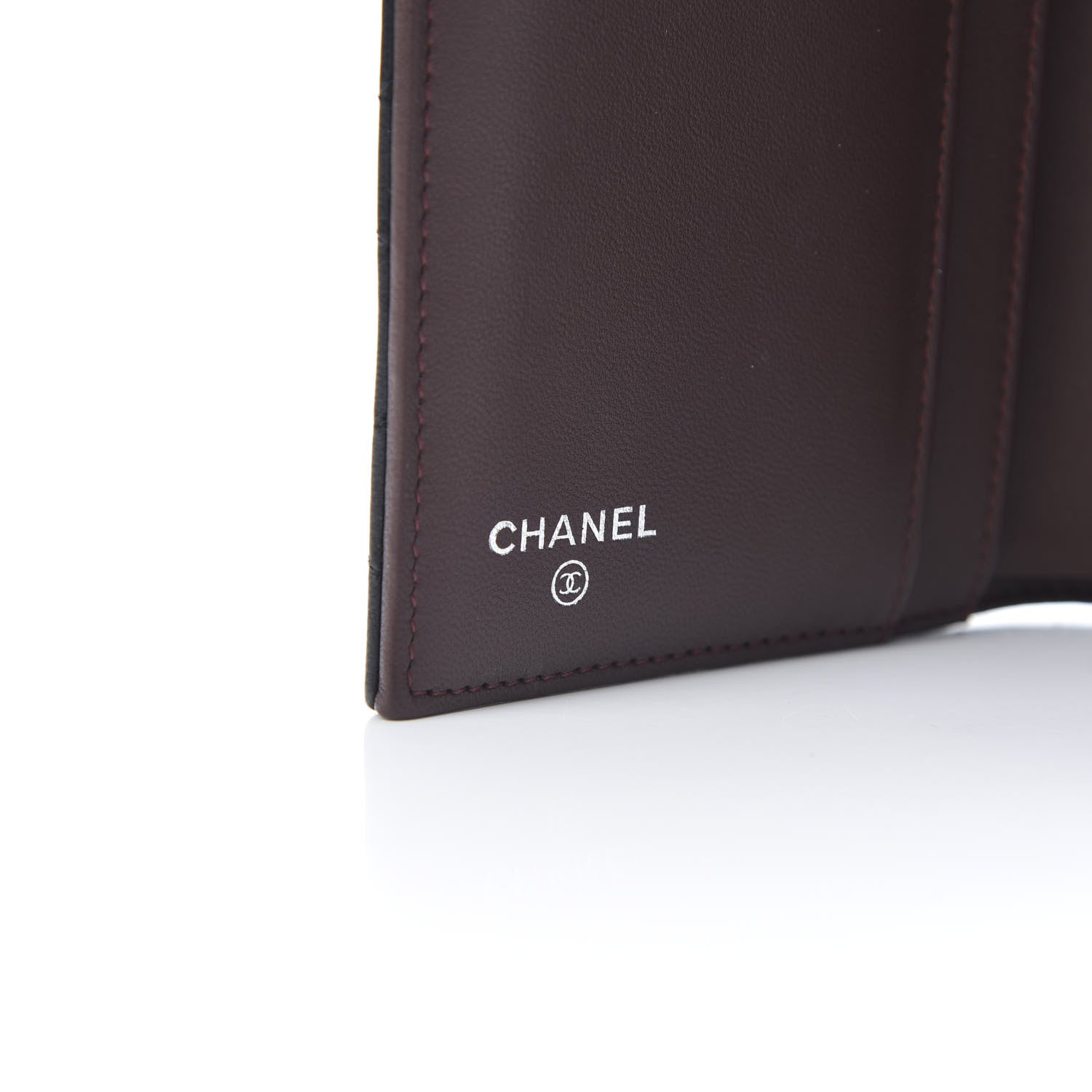 Chanel Lambskin Quilted Large Flap Wallet Black 6 of 12