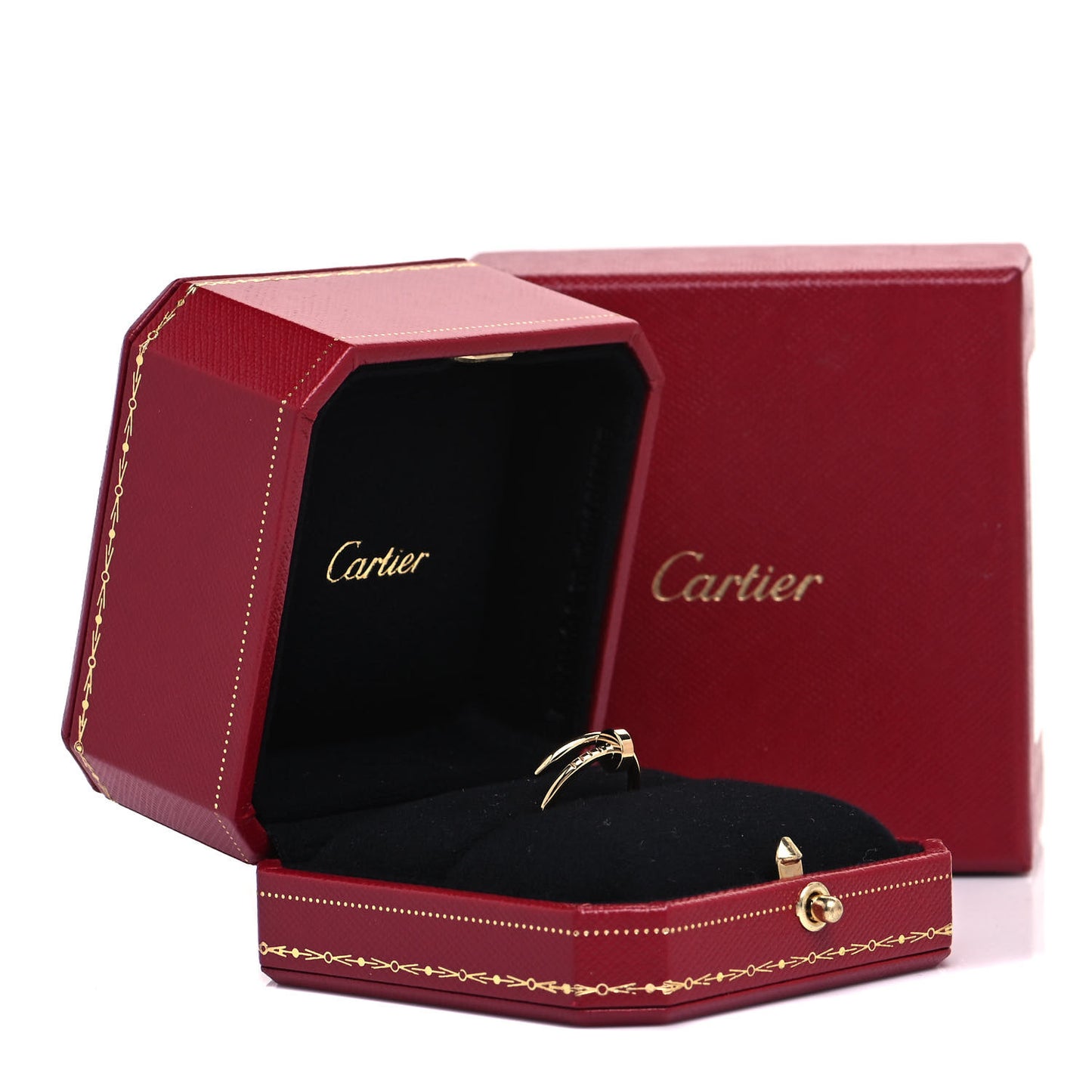 18K Yellow Gold Small Juste Un Clou Ring 49 4.75