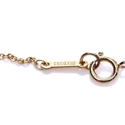 Tiffany 18K Yellow Gold 12mm Elsa Peretti Cross Pendant Necklace 4 of 5