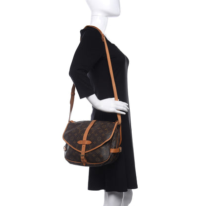 Louis Vuitton Monogram Saumur 30 3 of 9