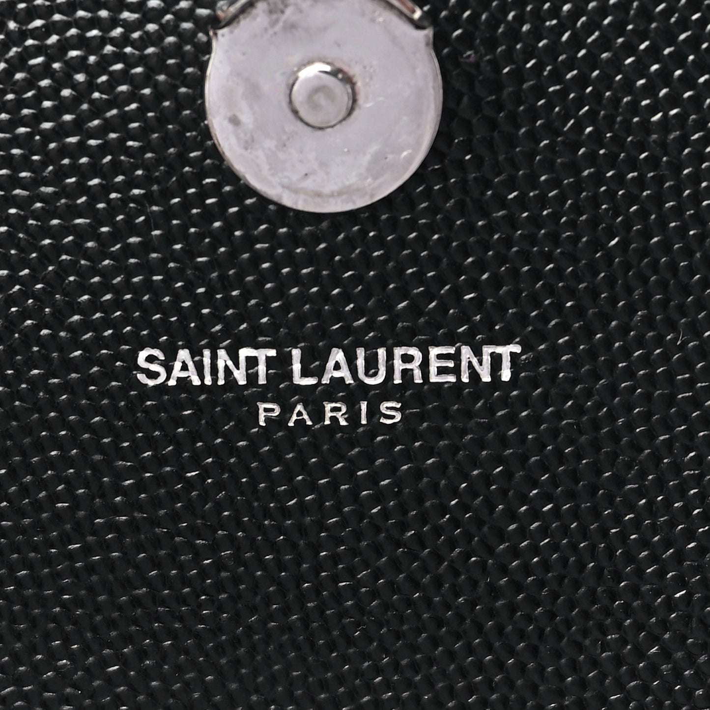 Grain De Poudre Studded Medium Monogram Kate Satchel Black