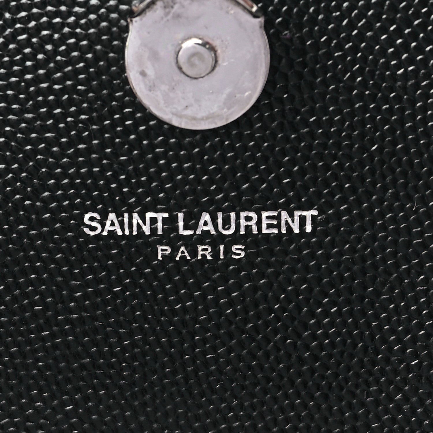 Saint Laurent Grain De Poudre Studded Medium Monogram Kate Satchel Black 6 of 8