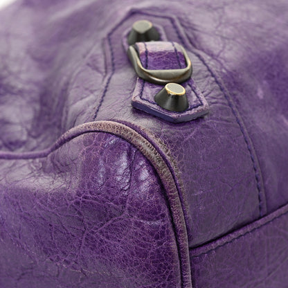 Balenciaga Agneau Classic Hardware Velo Dark Violet 13 of 38