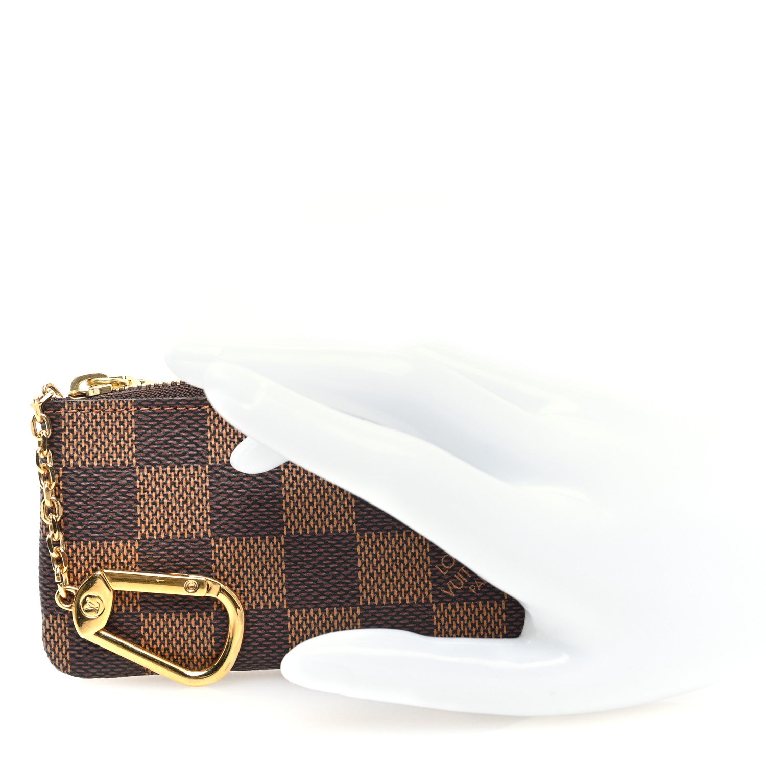 Louis Vuitton Damier Ebene Key Pouch 2 of 7