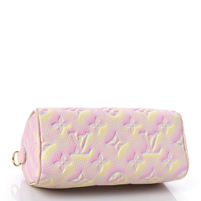 Louis Vuitton Empreinte Monogram Summer Stardust Nano Speedy Pink 4 of 10