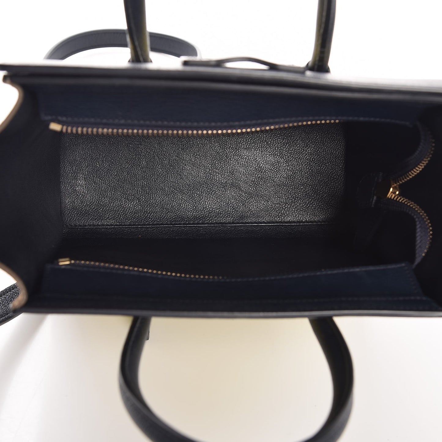 Leige Calfskin Suede Tri-color Nano Luggage Multicolor