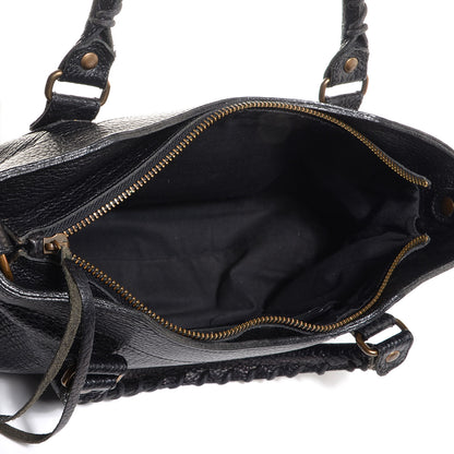 Balenciaga Pebbled Caribou Classic Hardware First Black 5 of 16