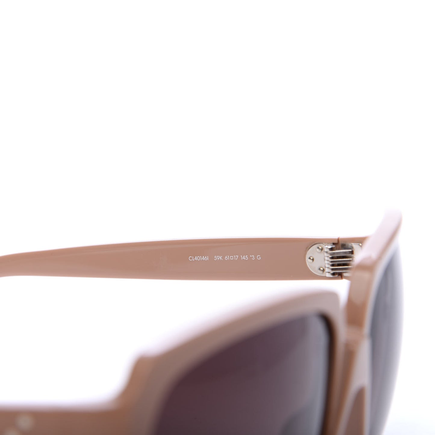 Acetate Oversized Square Sunglasses CL401461 Tan