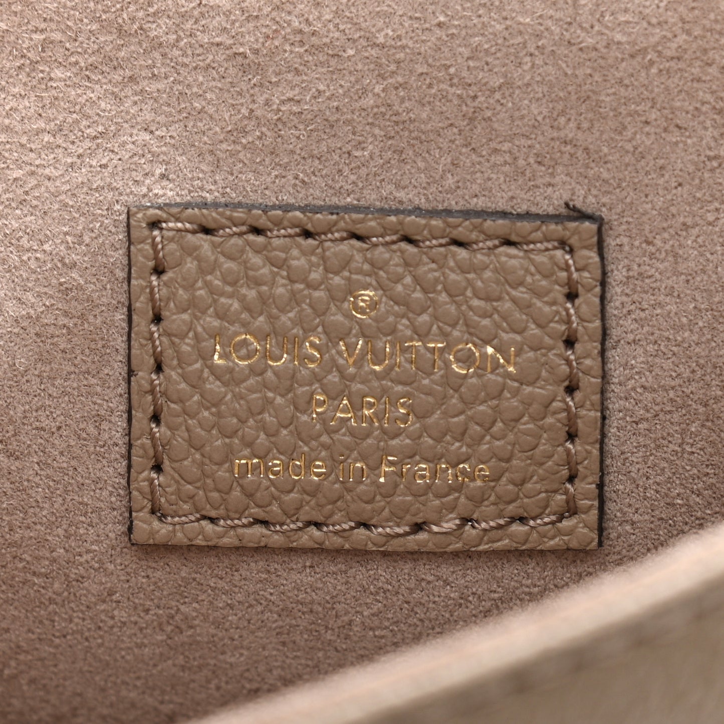 Empreinte Monogram Giant Tiny Backpack Tourterelle Cream