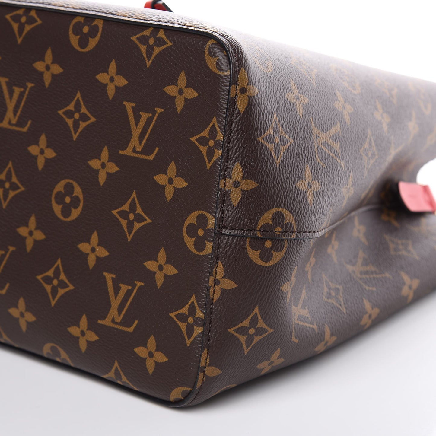 Monogram Braided Neonoe Coquelicot