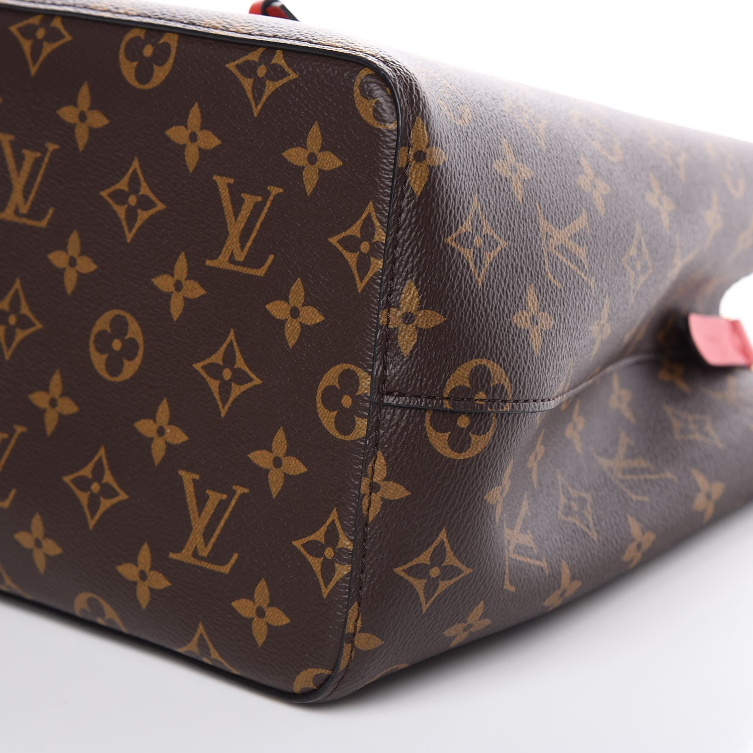 Louis Vuitton Monogram Braided Neonoe Coquelicot 8 of 10