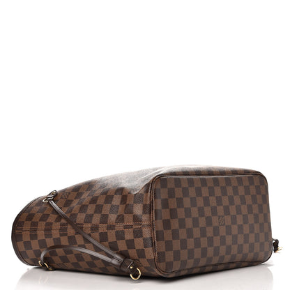 Louis Vuitton Damier Ebene Neo Neverfull MM Rose Ballerine 4 of 10