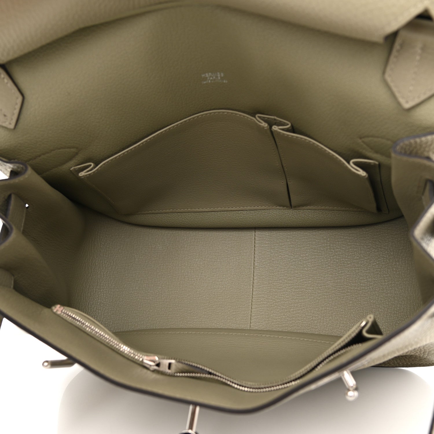 Hermes Taurillon Clemence Jypsiere 31 Sauge 5 of 10