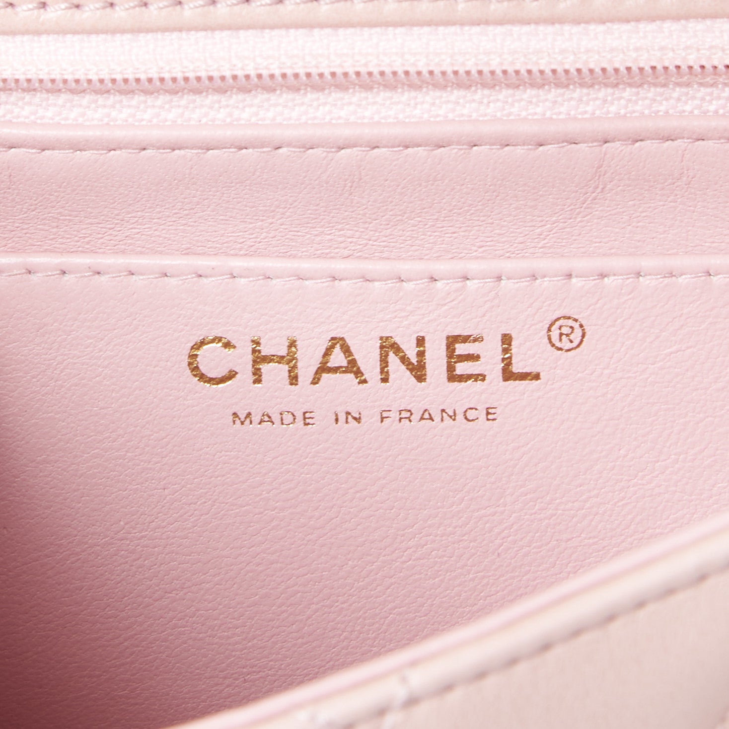 Chanel Lambskin Quilted Medium Single Flap Light Pink 8 of 9