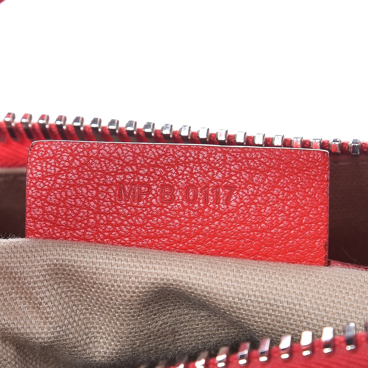 Sugar Goatskin Medium Antigona Red