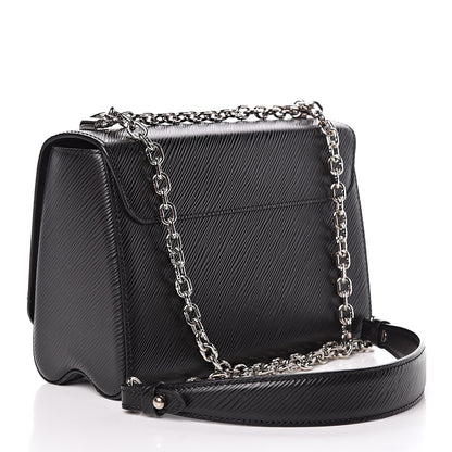 Louis Vuitton Epi Twist Shoulder Bag MM Black 3 of 12