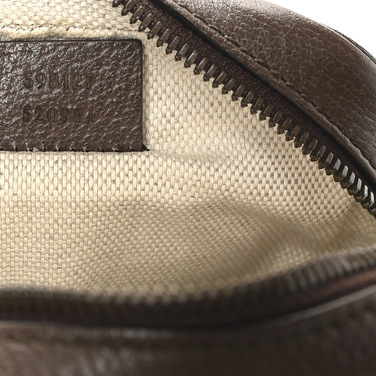 Gucci GG Supreme Monogram Web Mini Ophidia Messenger Brown 6 of 10