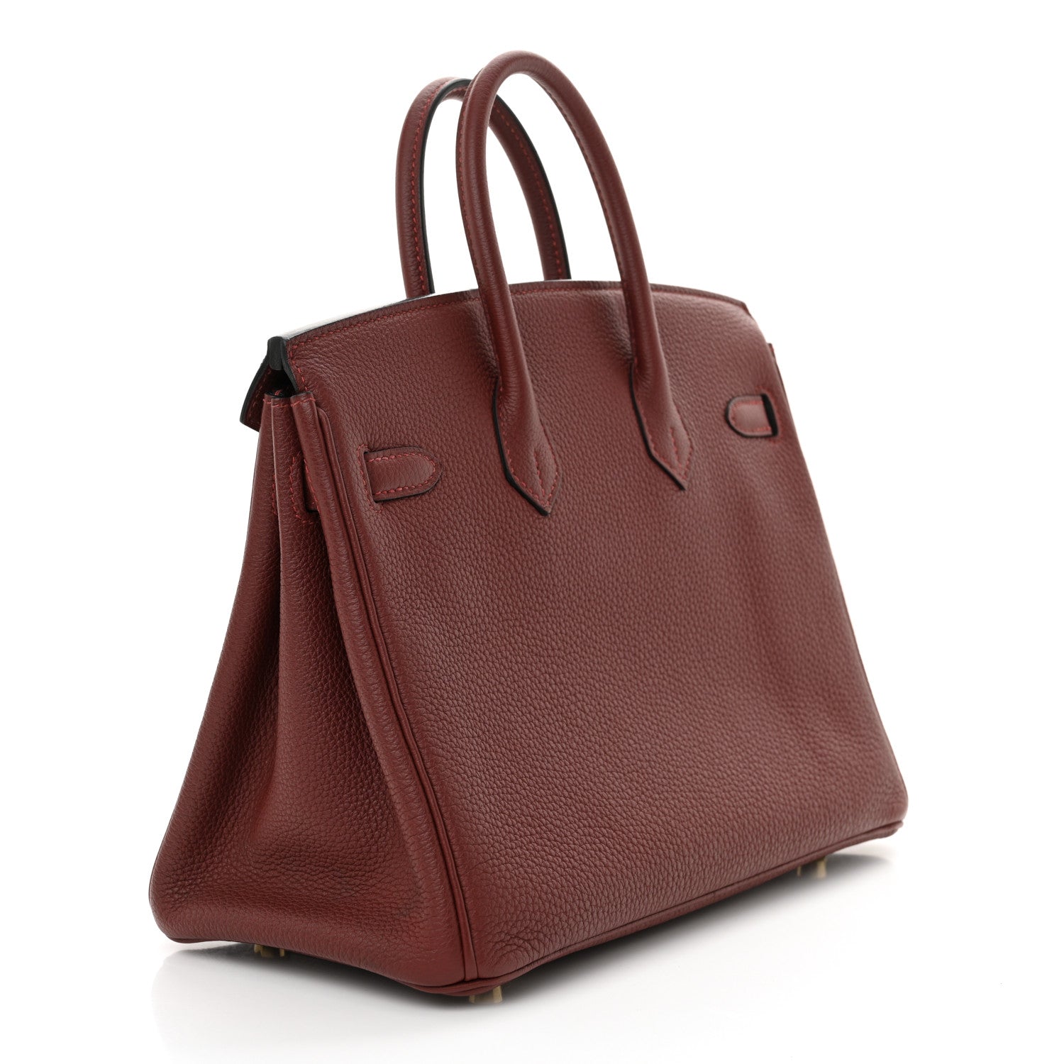 Hermes Togo Birkin 25 Rouge H 3 of 11