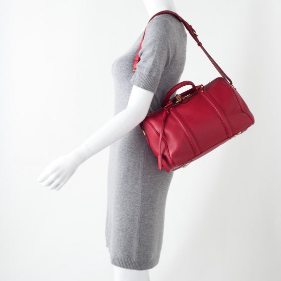 Louis Vuitton Calfskin SC Bag PM Cherry 2 of 10