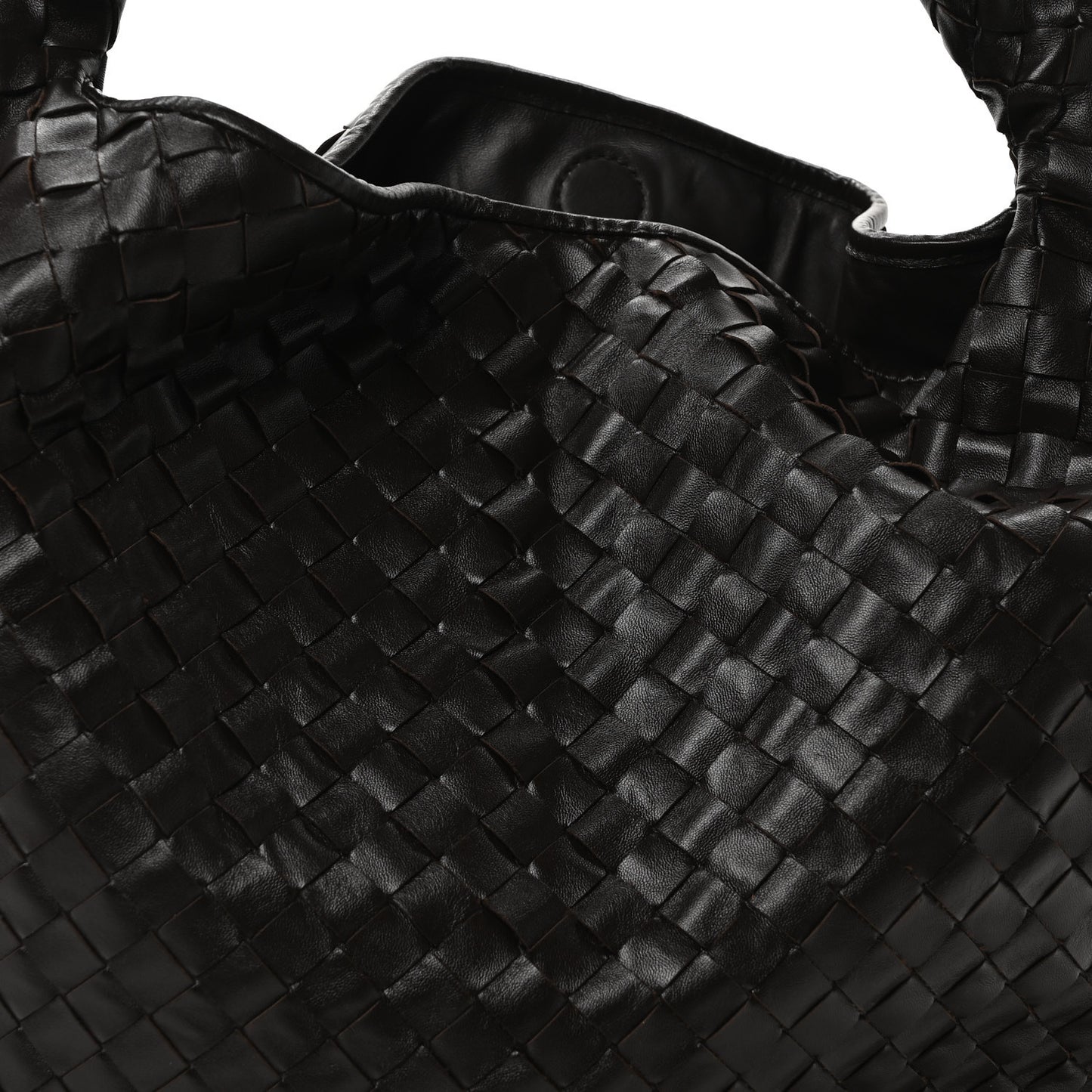 Calfskin Intrecciato Large Hop Fondant
